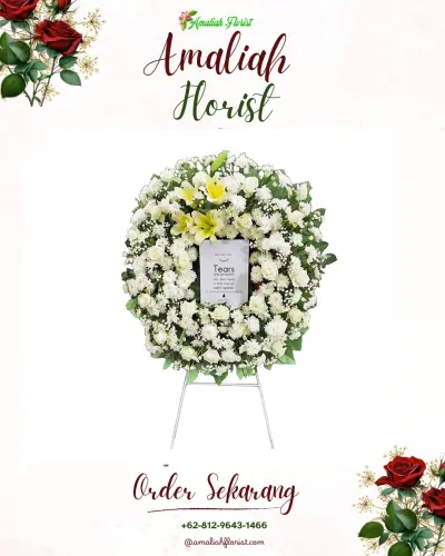 Krans Bunga Duka Cita di Pagejugan
